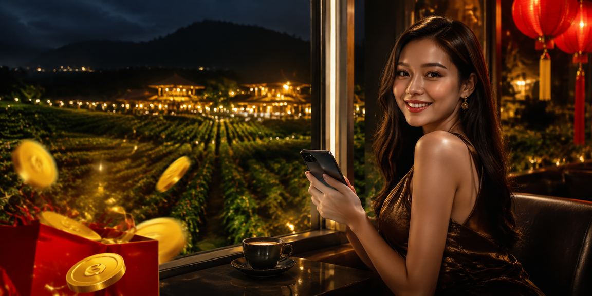 Người dùng tại Buôn Ma Thuột thưởng thức cà phê và kiểm tra thưởng cashback trên nền tảng 84000