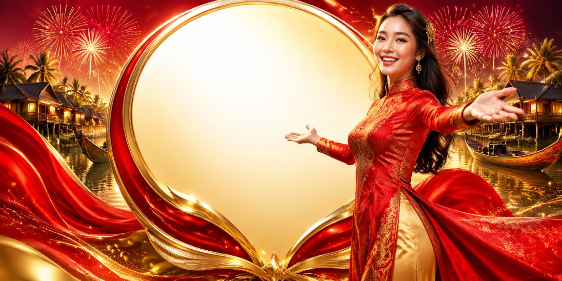Người dùng tại vùng đồng bằng sông Cửu Long trải nghiệm dịch vụ casino và cá cược trực tuyến trong trang phục áo dài